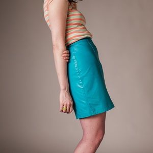 Turquoise Danier Mini